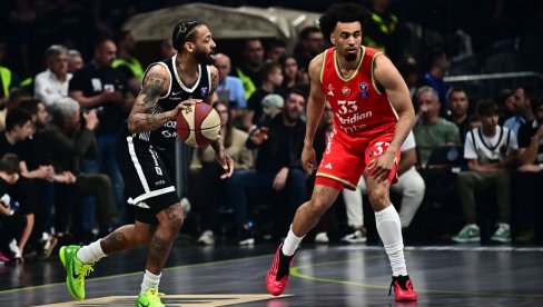 Partizan opet pobedio Zvezdu: Crno-beli posle velike borbe slavili u ABA ligi (FOTO)