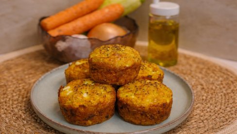 Zdravi slani mafini sa povrćem: Recept koji će lako naći mesto u vašoj svakodnevnoj kuhinji