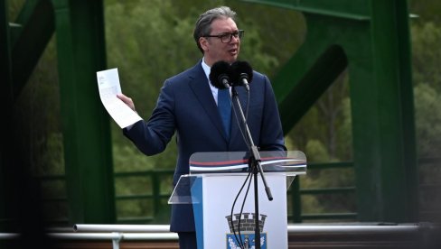 Вучић демонтирао лажи ССП-а да се мост накривио и нема употребну дозволу: Ево вам решење, употребна дозвола, издата пре месец дана