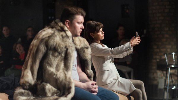 Јубиларна стота представа: Представа Режим љубави стоти пут у Атељеу 212