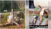 Snimak koji je razbesneo svet: Otkriveno ko je vojnik IDF-a koji macolom uništava statuu Isusa – hitna istraga (VIDEO)