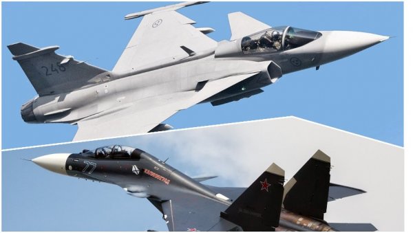 Опасан сусрет над Балтиком: Руски ловци Су-30 у у дуелу са шведским Грипенима