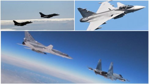POGLEDAJTE –  NATO poslao sve što ima u susret ruskim bombarderima: Najnoviji detalji presretanja ruskih avion (VIDEO)