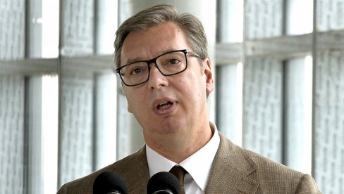 Vučić na ceremoniji otvaranja vidikovca na 41. spratu Kule Beograd (VIDEO)