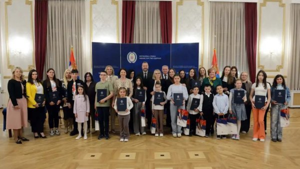 Уручене награде победницима конкурса Наш војник, наш херој: Проглашени најбољи ђачки радови о српској војсци на Крфу