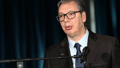 Вучић се обраћа на Међународној конференцији о глобалној политици