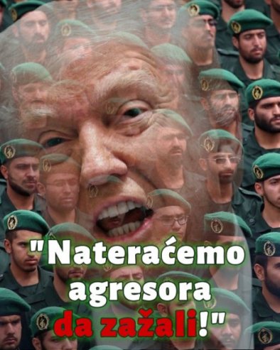 Иран одбрусио Трампу: Натераћемо агресора да зажали! Један Бог, један вођа, један народ - један пут