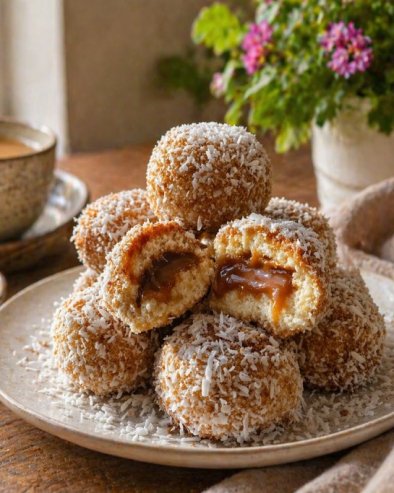 КОЛАЧИ ОД ОВСА СА КАРАМЕЛ КРЕМОМ:  Мекани, мирисни и укусни