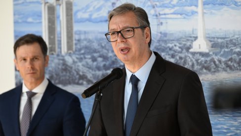 ПОНОС БЕОГРАДА И СИМБОЛ СРБИЈЕ УМЕСТО МОЧВАРЕ Вучић: Од некадашњег змијарника смо направили најлепше место у овом делу Европе