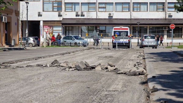 На поправном још једна улица: Извођачи радова нису се прославили обављеним пословима у центру Куле