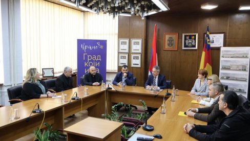 Gradska uprava Vranje: Prijem za predstavnike grada Mcheta iz Gruzije
