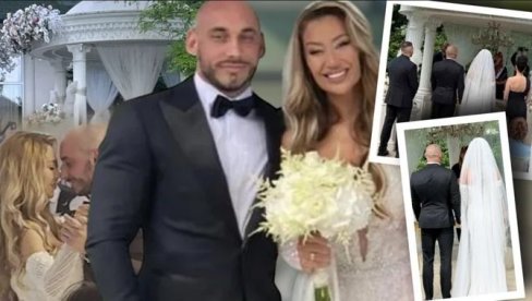 Venčanje decenije bilo kao iz bajke: Tea Tairović i Ivan Vardaj slave prvu godišnjicu braka (FOTO)