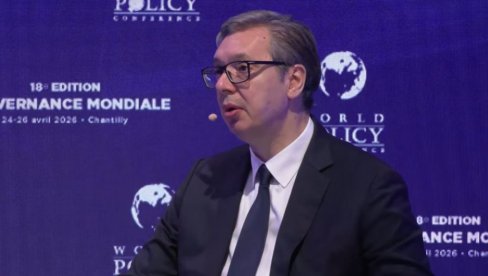 Možete li da odete kod Zelenskog i kažete da zaboravi Krim, kao što nama govorite za Kosovo? Vučić održao moćan govor u Francuskoj