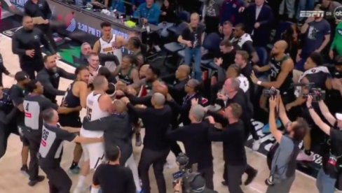 Nikoli pukao film! Jokić isključen, nije želeo da trpi bezobrazluk (VIDEO)