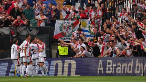 Луда утакмица у Ла лиги: Рајо Ваљекано у нестварној завршници избегао пораз