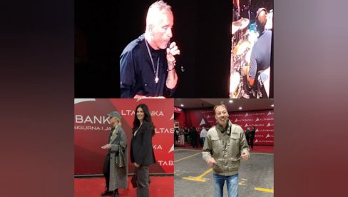 Poznati uživali na koncertu: Marija Kilibarda, Maja Mandžuka i Inspektor Blaža došli da gledaju i slušaju Erosa Ramazzottija (FOTO)