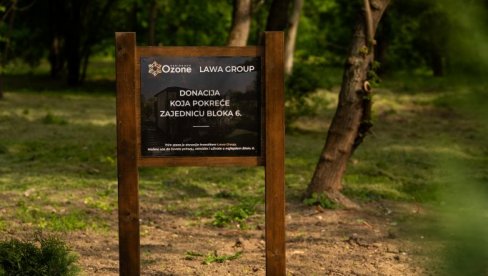 Lawa Group донирала трим стазу у Блоку 6: Први инвеститор који улаже у заједницу