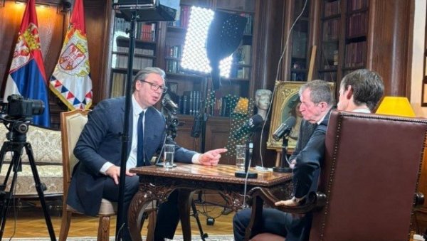 Ми имамо принципе, за разлику од вас, Алистере! Вучић у подкасту жестоко одбрусио британском новинару: Ништа им није прећутао