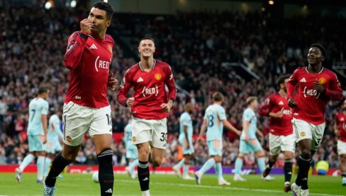 Veliki korak ka Ligi šampiona: Mančester junajted srušio Brentford u Premijer ligi (FOTO/VIDEO)