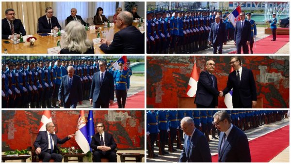 Вучић дочекао швајцарског председника: У току пленарни састанак делегација (ВИДЕО)