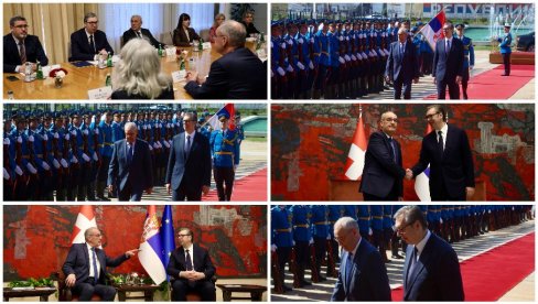 Вучић угостио Пармелана: Швајцарска један од највећих инвеститора у Србији - потврђено учешће на Експу  (ВИДЕО)