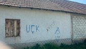 Nove provokacije uznemirile Srbe na KiM: Na kući porodice Jovanović kod Vitine ispisani grafiti UČK
