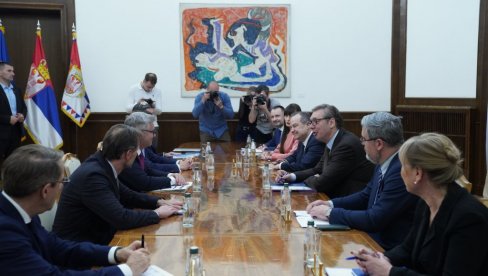 Oglasio se Vučić posle sastanka sa Brunerom: Članstvo u EU ostaje strateško opredeljenje Srbije