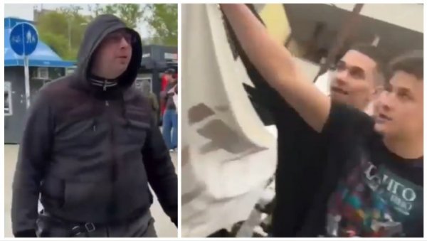 Срамно понашање блокадера! Из чиста мира насрћу на скупове СНС-а, ово је њихово право лице (Видео)