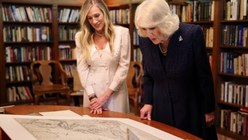 Za sastanak sa Kamilom odabrala haljinu koja liči na kreaciju princeze Dajane: Stajling Sare DŽesike Parker je prst u oko britanskoj kraljici