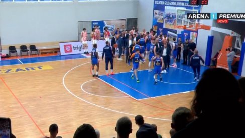 Kakav haos i drama! Tuča, isključenja i poraz Zvezde od Zlatibora u KLS