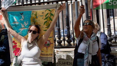 Rastuće tenzije zbog propalestinskih okupljanja: Političke podele u Britaniji zbog protesta u Londonu