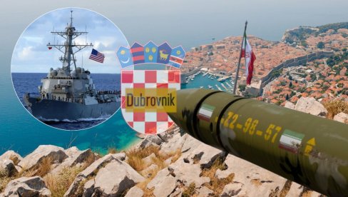 У домету смо иранских ракета, а амерички ратни бродови долазе у Хрватску! Разарач упловио у Дубровник, Милановић љут