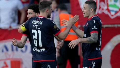 Zvezda pobedila Čukarički: Crveno-beli u kombinovanom sastavu slavili na Banovom brdu (foto/video)