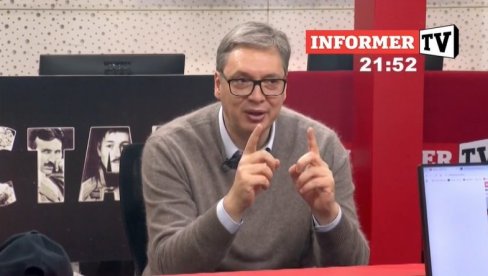 Постоје ствари за које само ја знам Вучић: Кад је у питању обојена револуција, не потцењујте спољни фактор и огроман