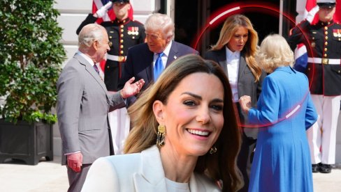 ПОСЛАЛА ПОРУКУ ПРЕКО КАМИЛЕ: Шта је наводно Меланија Трамп поручила Кејт Мидлтон?