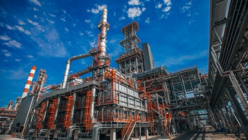 СИГУРНОСТ СНАБДЕВАЊА ДОМАЋЕГ ТРЖИШТА: У априлу у Рафинерији нафте Панчево прерађено 336 хиљада тона сирове нафте