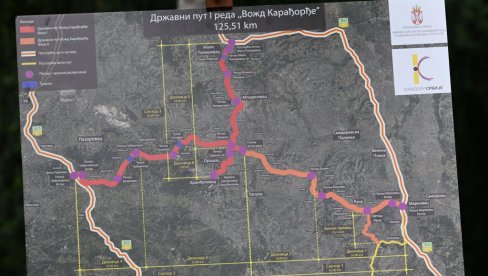 VOŽD KARAĐORĐE ĆE POVEZATI SRCE ŠUMADIJE SA ISTOKOM SRBIJE: Ovo je kompletna trasa nove brze saobraćajnice (FOTO)