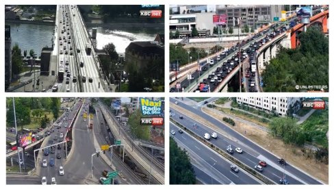 TOTALNI KOLAPS U BEOGRADU: Gužve napravile haos, u ovom delu saobraćaj gotovo mili
