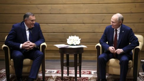 ДОДИК О ПРИЈЕМУ КОД ПУТИНА: Још једном потврђени пријатељски и братски односи Срба и Руса (ФОТО/ВИДЕО)