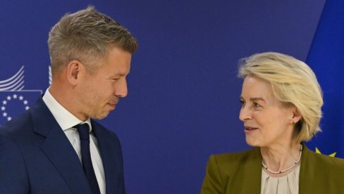 ХЛАДАН ТУШ ЗА МАЂАРА: Још није ни ушао у кабинет, а Брисел му испоставио рачун