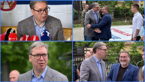 PREDSEDNIK U ŠIDU: Vučić najavio nove puteve, radove na školama i ulaganja u industrijsku zonu (FOTO/VIDEO)