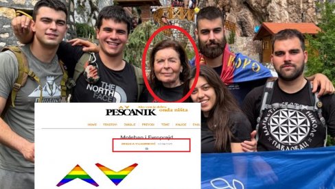 Блокадери са Правног предвођени професорком комуно-феминисткињом оскрнавили српску светињу (ВИДЕО)