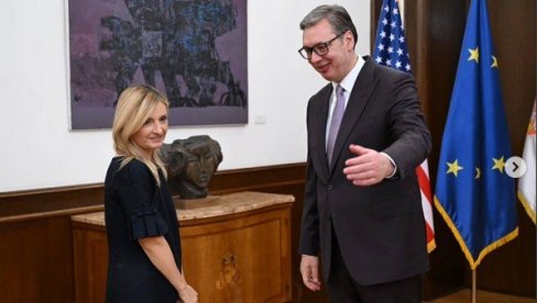 VUČIĆ SA PODSEKRETARKOM SAD: Srbija postaje sve značajniji partner Amerike u regionu