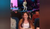 PODRŠKA KOLEGAMA: Ceca Ražnatović došla da uživa na koncert Magla benda (FOTO)