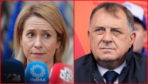 НЕ ЗНА ГДЕ ЈЕ ПОШЛА, НИ ГДЕ ЈЕ ДОШЛА: Милорад Додик се обрушио на Кају Калас