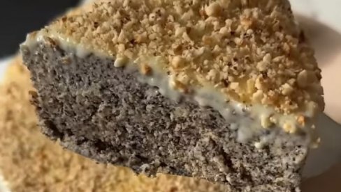 KREMASTA TORTA OD MAKA KOJA SE NE PEČE: Gotova je za 15 minuta, jedan sastojak pravi neviđenu razliku! (RECEPT)