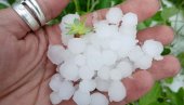 ZABELELO SE KAO USRED ZIME: Nevreme u kraljevačkom i vrnjačkom kraju, padao grad veličine graška (FOTO)