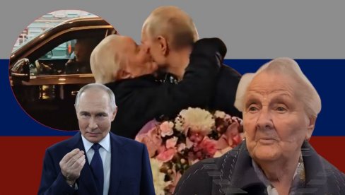 КАКАВ ГОСПОДИН! Путин извео учитељицу на вечеру - довезао се по њу у тврђави на точковима и поклонио јој букет цвећа (Видео)