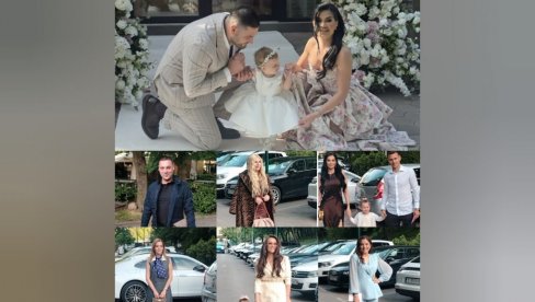 ESTRADA NA OKUPU: Veliki broj kolega LJube Perućice došlo na prvi rođendan njegove ćerke Katje (FOTO)