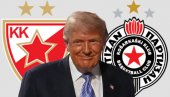 ДОНАЛД ТРАМП ОВОГ ВИКЕНДА СПАСИО ЗВЕЗДУ И ПАРТИЗАН? Менаџери у шоку, навијачи у делиријуму!